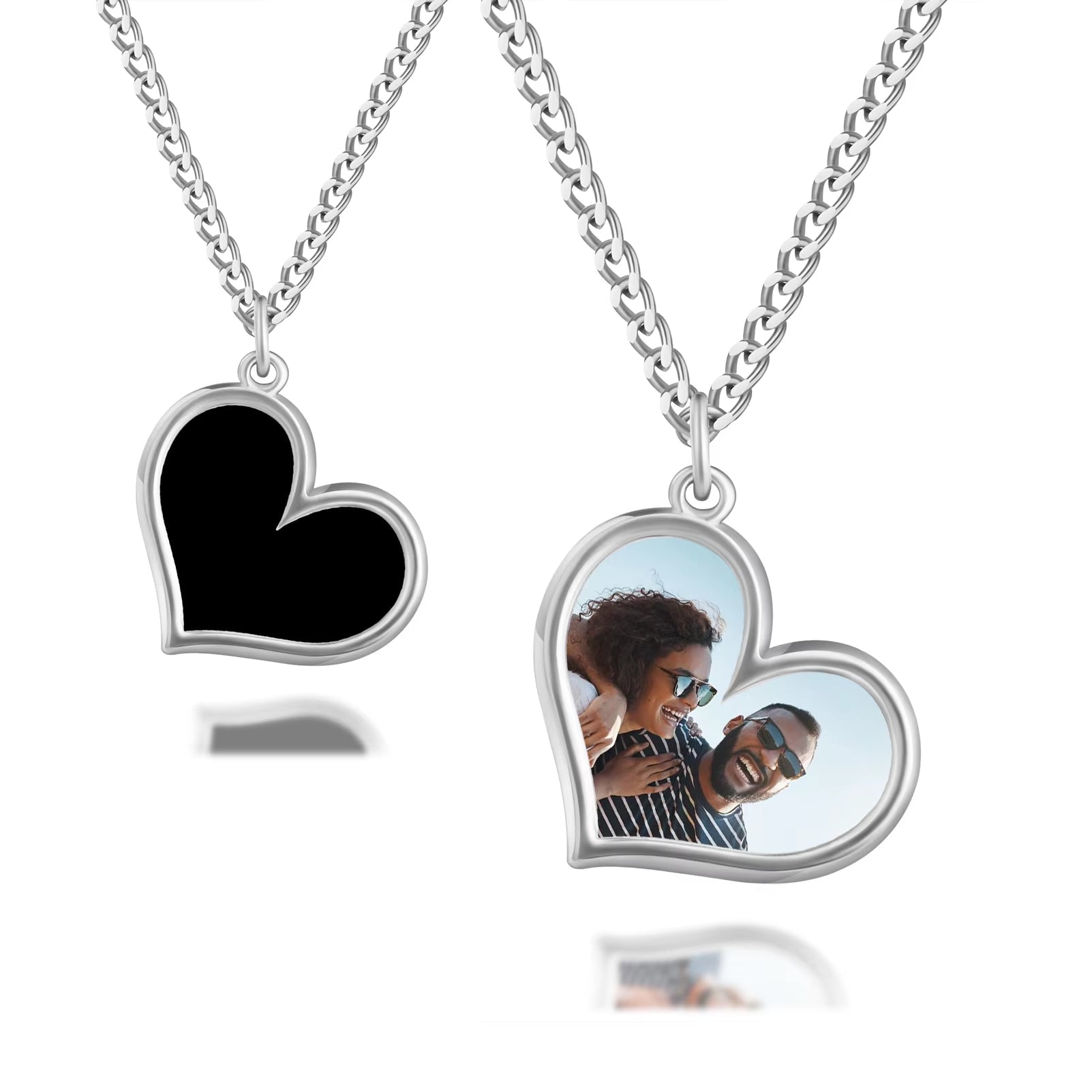 Colar Personalizado Corazón Mágico Bañado en Oro 18k