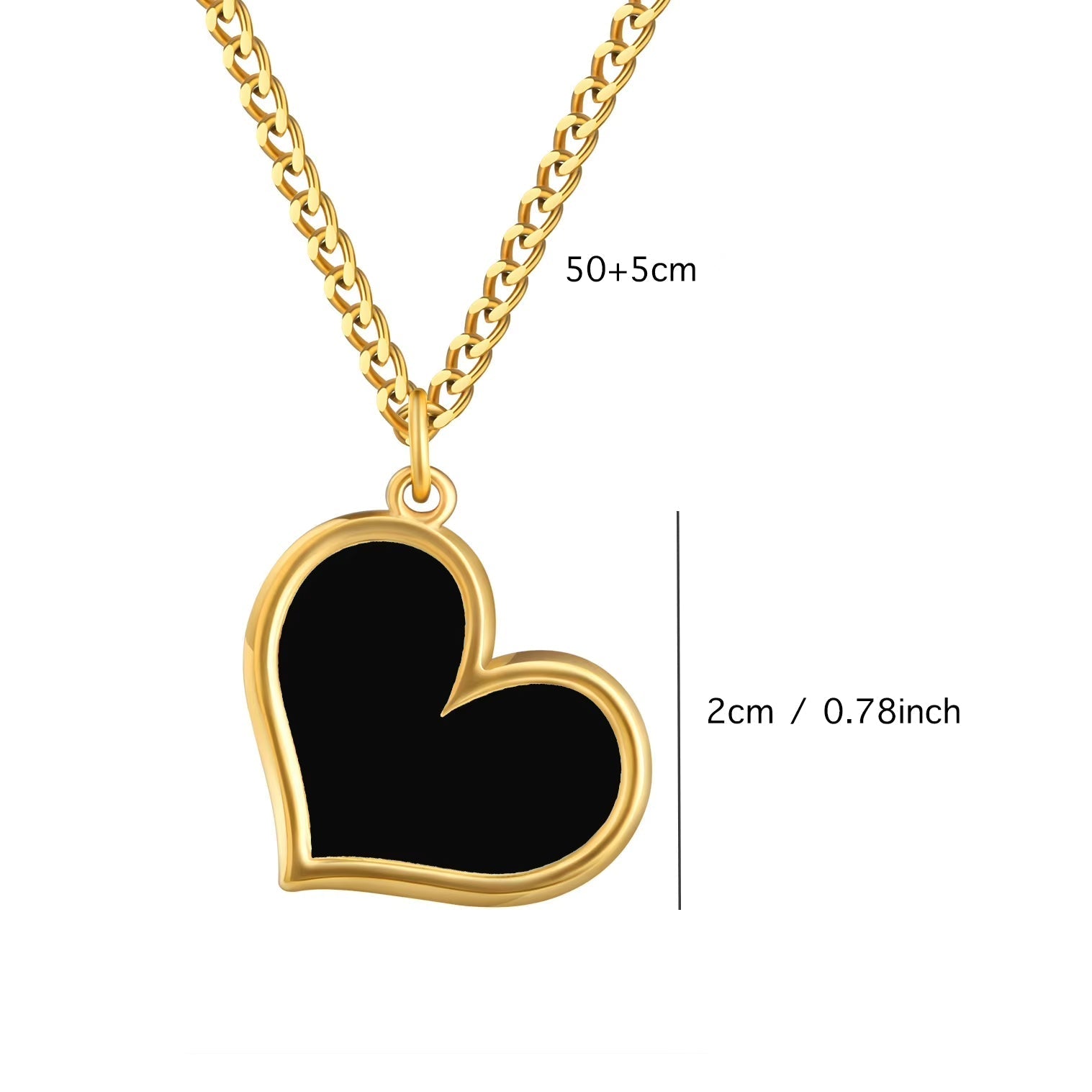 Colar Personalizado Corazón Mágico Bañado en Oro 18k