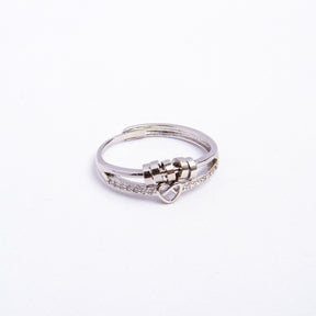 Anillo Antiestrés Amor Infinito Bañado en Oro 18K