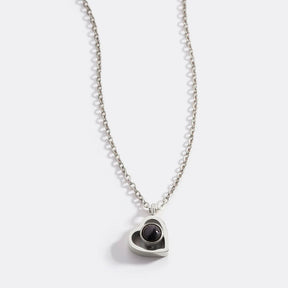 Collar Personalizado Corazón Eterno con Foto Plata 925