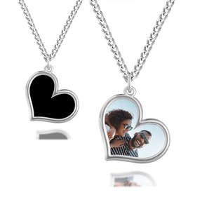 Colar Personalizado Corazón Mágico Bañado en Oro 18k