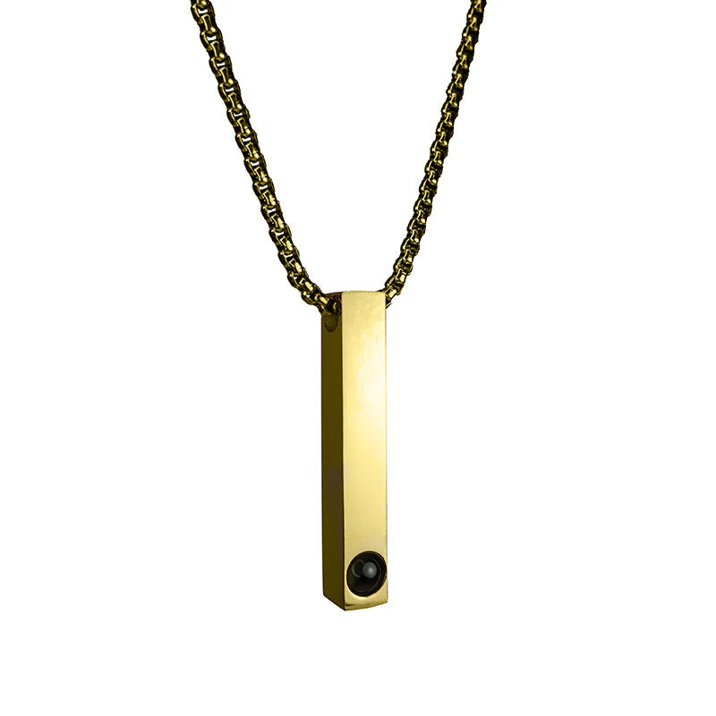 Collar Personalizado Americano Bañado en Oro 18k