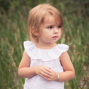 Pulsera Personalizada Bebé Chapada en Oro 18k (0 a 3 años)